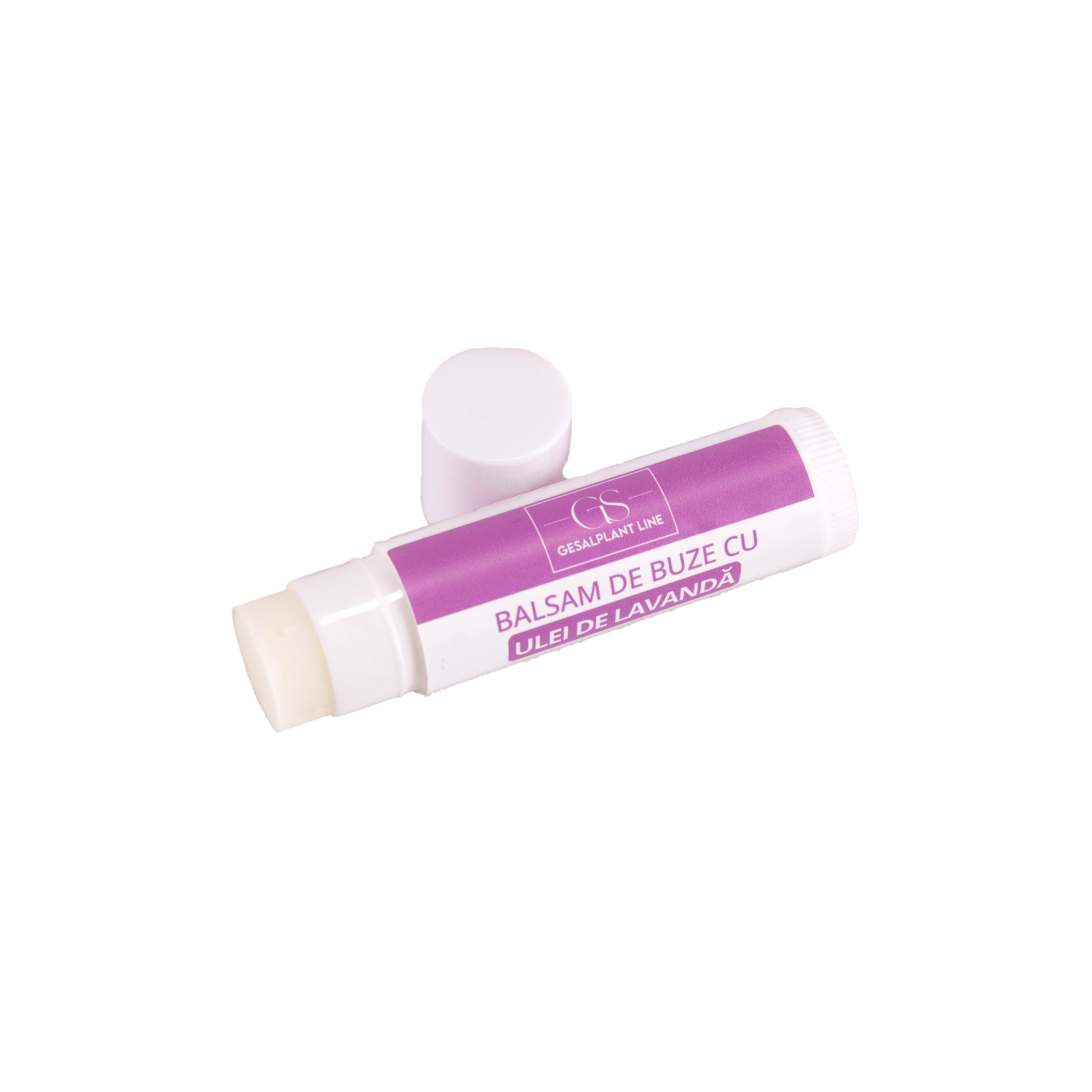 Balsam de buze cu ulei de lavandă